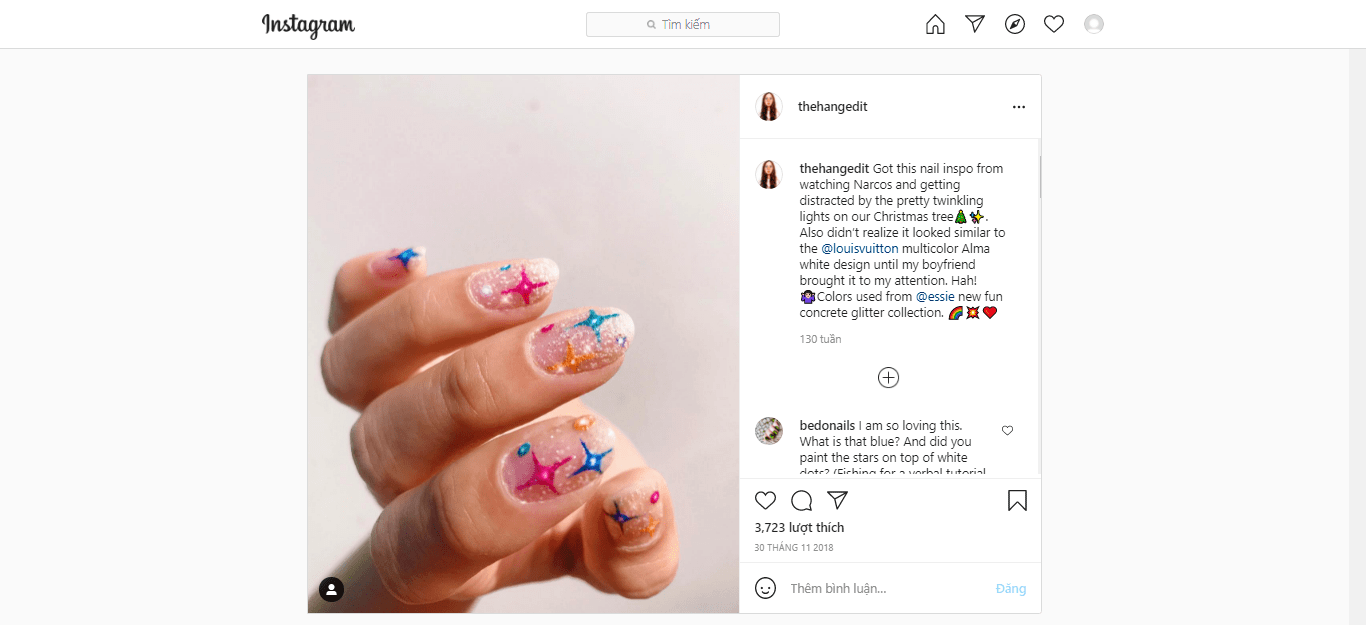 5 Mẹo viết caption để quảng cáo tiệm nail trên Instagram